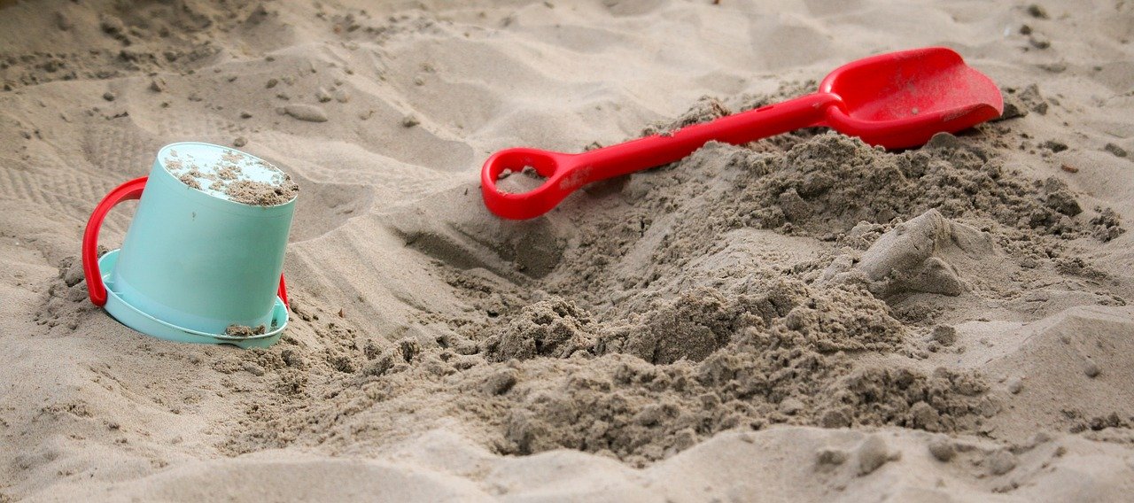 Sandkasten für Kinder