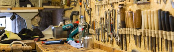 Zum Basteln, Schrauben und Sägen: eigene Werkbank bauen