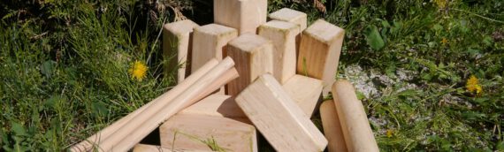 Lust auf Kubb? Wikingerschach selber bauen